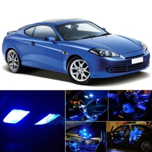 Kit de equipamiento de bombillas LED azules interiores para Hyundai Tiburon PZ 2003-2008 - Imagen 1 de 7