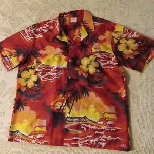 Men's Hawaiian Shirt Kalena Fashions of Hawaii XL - Picture 1 of 7
