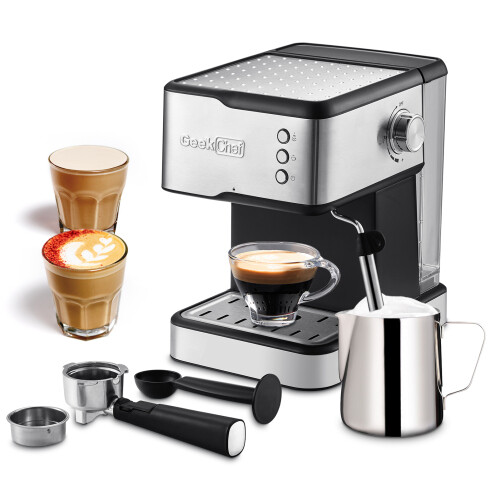 Mr. Coffee CafÃ© Barista Espresso Maker BVMC-ECMP1000 Milk Frothing Tank & Lid Photo Related