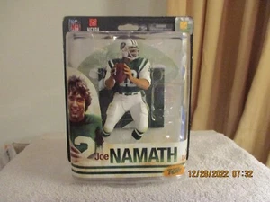 Joe Namath New York Jets McFarlane Figure NIB NFL Legends Sports Picks Debut SPD - Picture 1 of 6
