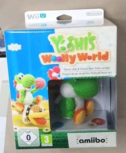  YOSHI'S WOOLLY WORLD WIIU GIOCO + FILATO VERDE YOSHI AMIIBO- NUOVO SIGILLATO - Picture 1 of 3
