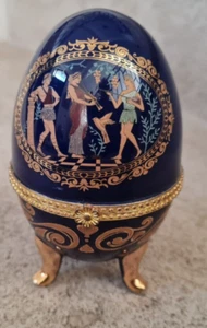 Oeuf décoratif a décor de scène Antique - Imagen 1 de 4