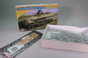 LE2103 DRAGON 7314 1/72 1:72 Maquette Char tank Sd Kfz 251/10 ausf C & 3.7cm pak - Bild 1 von 9