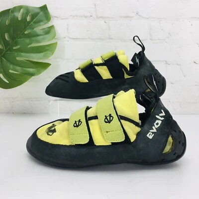 Zapatos de escalada en roca Evolv Trax-XT5 EE. UU. para hombre EE. UU. 8/Reino Unido 7/UE 41 negro verde amarillo Foto 1 de 4