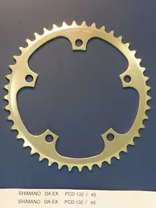 Shimano Dura Ace EX (7200) - 45 Encadenante de lote antiguo / Bicicleta L'eroica - Imagen 1 de 5