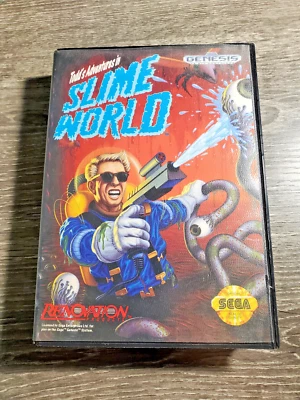 Todd's Adventures in Slime World (Sega Genesis) Complete W/ Case & Manual CIB - Image 1 of 4