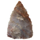 Grober Faustkeil 9-11cm biface bifaz Steinzeit Nachbau 