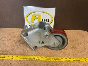 caster concepts rigid spring loaded caster wheel 6" / 3" 10inch height - Picture 1 of 4