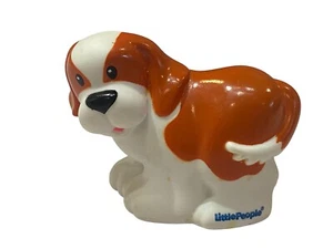 Fisher Price Little People Songs & Sounds Camper Figure Puppy Dog Brown White - Imagen 1 de 3