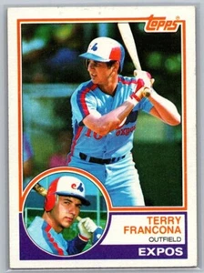 1983 Topps Terry Francona #267 - Foto 1 di 2