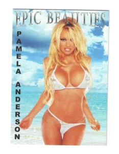 Epic Beauties Pamela Anderson Series 1 Trading Card #17/20 only 500 made - Picture 1 of 2