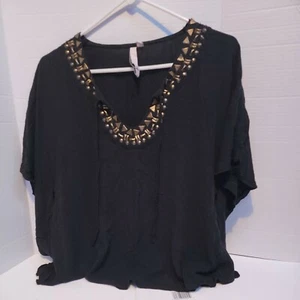 Top blusa manica corta taglia M sovracamicia - Foto 1 di 4