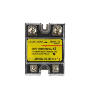 YHD48120A para relé de estado sólido YANGJI SSR 120A DC3-32V control AC24-480V DC-AC - Imagen 1 de 5