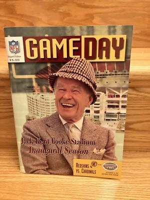 NFL Game Day Inaugural Edition Redskins VS. Cardinals September 14, 1997 - Image 1 of 2