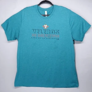Columbus Clippers Veleros T Shirt Mens XXL Teal Minor League Baseball MiLB Ohio - Picture 1 of 6