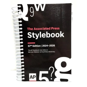 The Associated Press Stylebook 57th Edition 2024-2025 Spiral Bound - Bild 1 von 1