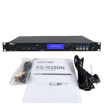 TASCAM SS-R250N Solid State Recorder w/ Manual Operation confirmed Japan - Image 1 of 4