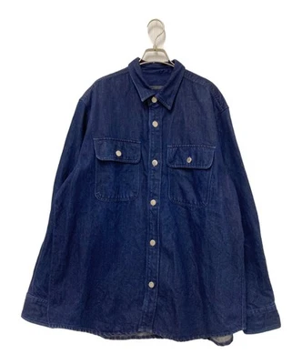 SOPHNET. oversized shirt jacket Size: M Indigo Men SOPH-240002 - Image 1 of 4