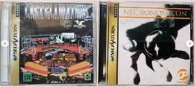 Last Gladiators Necronomicon Set Sega Saturn SS Japan Ver.