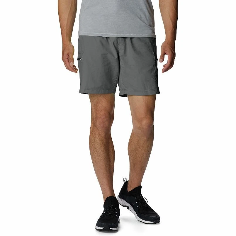 Columbia Men's Regular Fit Casual Mountaindale Shorts Gray Size S