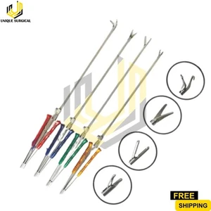 Válvula XS MICS Empujador de Nudo Tijeras Pinzas y Soporte de Aguja Set Cirugía Cardíaca - Imagen 1 de 3