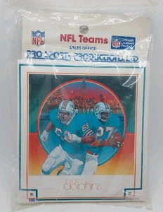 Miami Dolphins NFL Football Official Licensed Foam Wall Sign 4.5" x 5" NOS - Picture 1 of 2