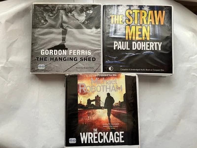 Three crime thriller unabridged audiobooks - read description - Image 1 of 4
