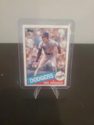 Topps 1985 - Orel Hershiser #493 (RC) Foto 1 de 2