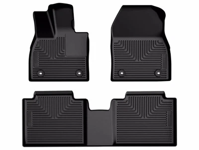 Husky Weatherbeater Floor Mats Fit 2024 Lexus RZ450e Front/2nd Row 3pc Black Foto 1 de 4