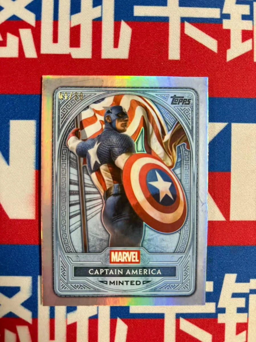 upper deck キャプテンアメリカ　印刷プレート　one of one Upper Deck Printing Plate Non-Sport Trading Card Singles for sale