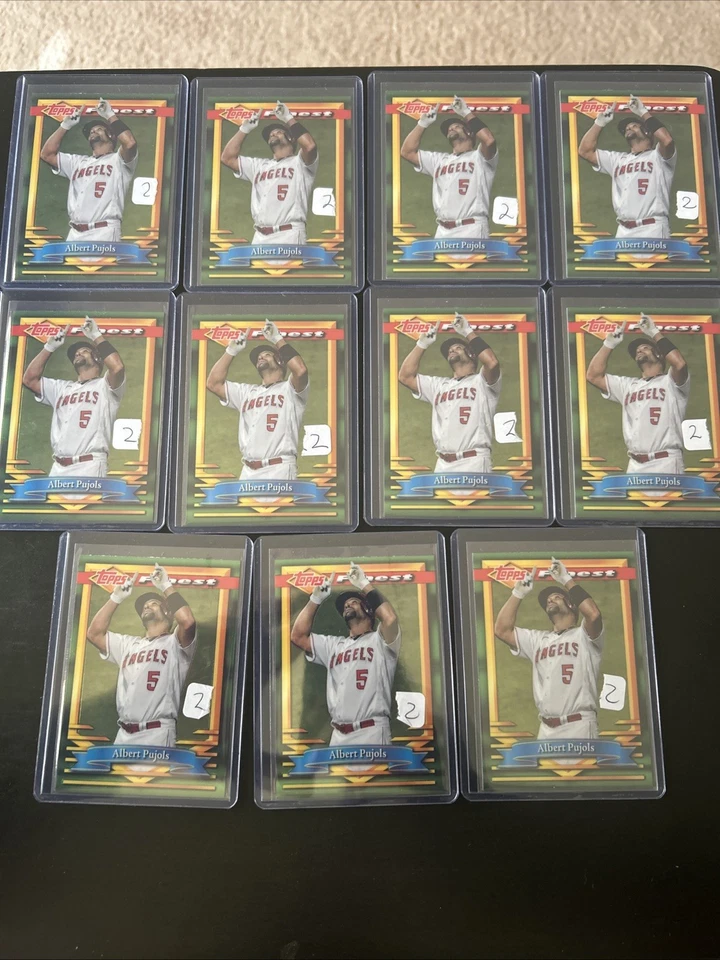 2021 Topps Finest Flashbacks — Albert Pujols No99 - Изображение 1 из 1