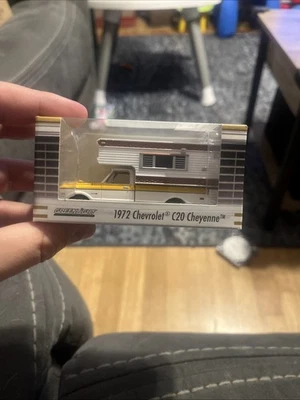 Greenlight Limited Edition 1972 Chevrolet Cheyenne C20 with Large Camper Diecast - Image 1 of 4