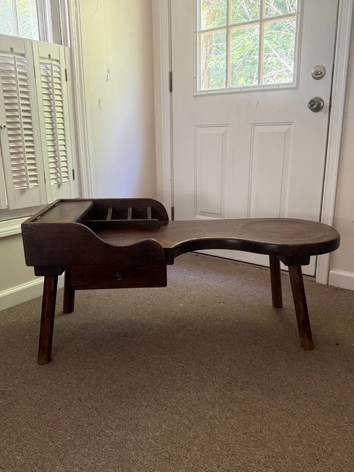 Ethan Allen cobblers bench coffee table - Image 1 of 3