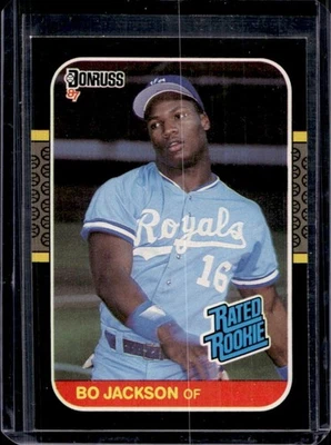 Donruss Bo Jackson Rookie RC #35 1987 Royals Foto 1 de 2