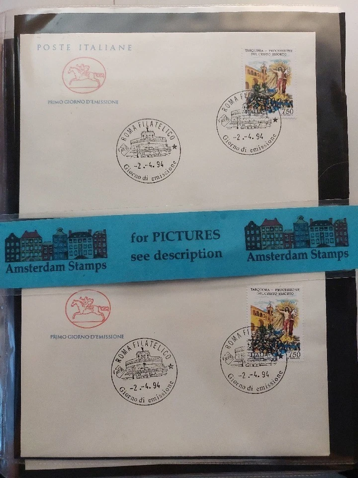 Italy 1994-1998 huge assortment fdc's in box High CAT Value - Image 1 of 1