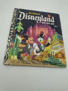 Walt Disney's DISNEYLAND ON THE AIR Little Golden Book Colourtone #D41 VGC - Picture 1 of 9