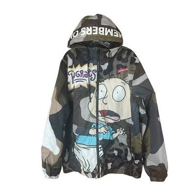 Members Only x Nickelodeon Rugrats Windbreaker Jacket Size Large  - Image 1 of 4