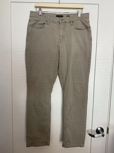 Lucky Brand 411 Athletic Taper Jeans Mens 34x32 Blue Denim Soft Stretch Casual - Picture 1 of 15