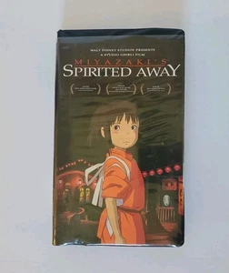 Walt Disney Studio Miyazaki's Spirited Away VHS 2001 Widescreen Clamshell Case - Foto 1 di 9