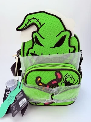 Bolso Loungefly Disney Pesadilla Antes de Navidad Oogie Boogie Crossbuddies Brillo Foto 1 de 4