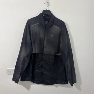 Run ON Clouds Herren Wetterjacke Lumos Gr. XXL schwarz grau neu mit Etikett - Bild 1 von 5