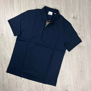 Burberry 'Hartford' Polo Shirt - Navy - Picture 1 of 4