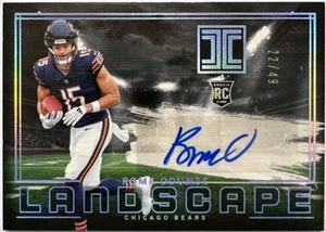 Panini Impecable ROME ODUNZE 2024 Novato Paisaje Automático Plateado/49 - Imagen 1 de 2