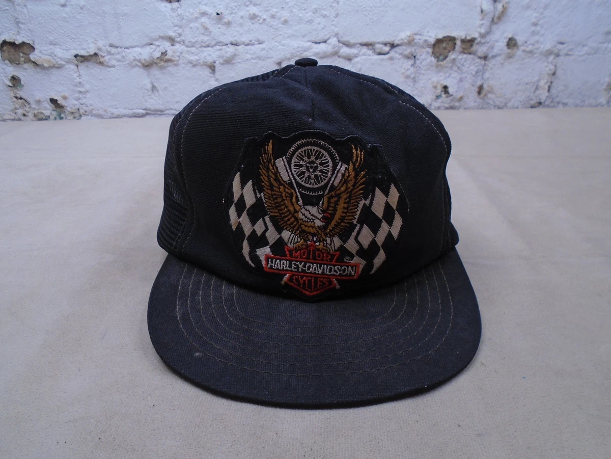 値下げ！80s Harley Davidson イーグル トラッカーキャップ 値下げ