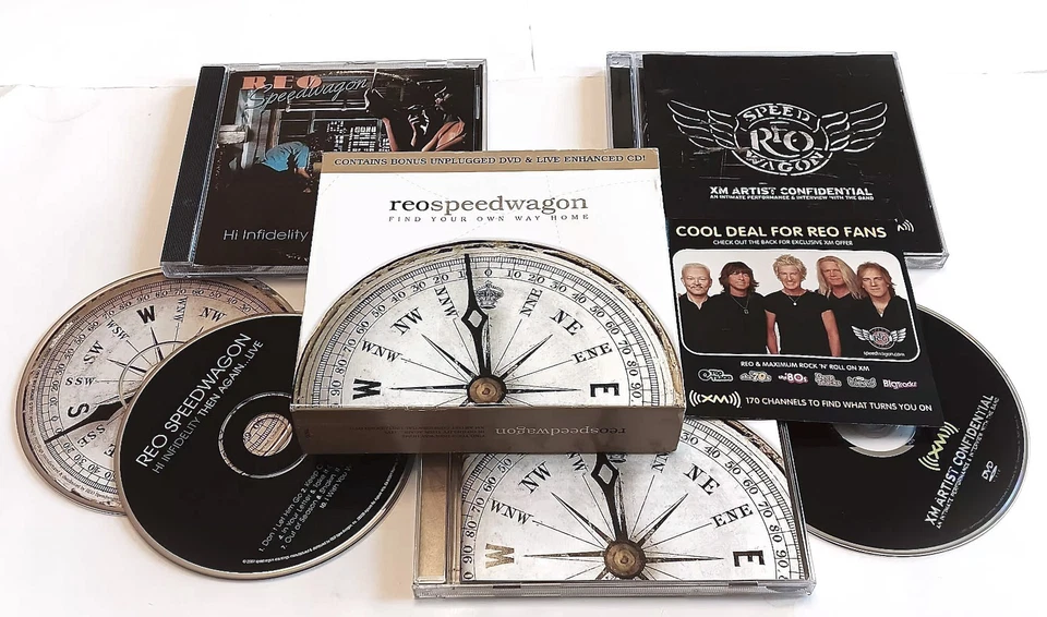 2CD + DVD REO Speedwagon: Find Your Way Home Foto 1 de 1