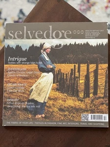 Selvedge THE FABRIC OF YOUR LIFE Magazine Issue 42 Agatha Christie The Intrigue - Picture 1 of 3