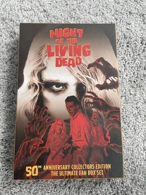 NIGHT OF THE LIVING DEAD Blu-Ray FYE Ultimate Fan Box Set 50th Anniversary NEW - Image 1 of 3