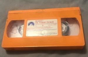Nickelodeon’s Rugrats Dr. Tommy Pickles VHS Video Tape Only Nick Jr RARE Orange - Picture 1 of 2
