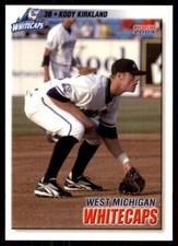 2004 Choice West Michigan Whitecaps Kody Kirkland #10