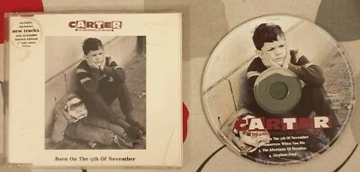 Carter The Unstoppable Sex Machine USM - Born On The 5th Of November - CD Single - Image 1 of 4